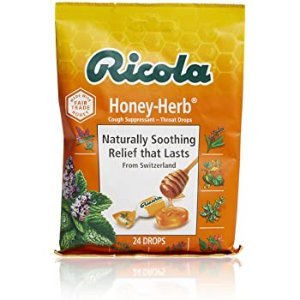 Ricola Honey Herb Herbal Cough Suppressant Throat Drops