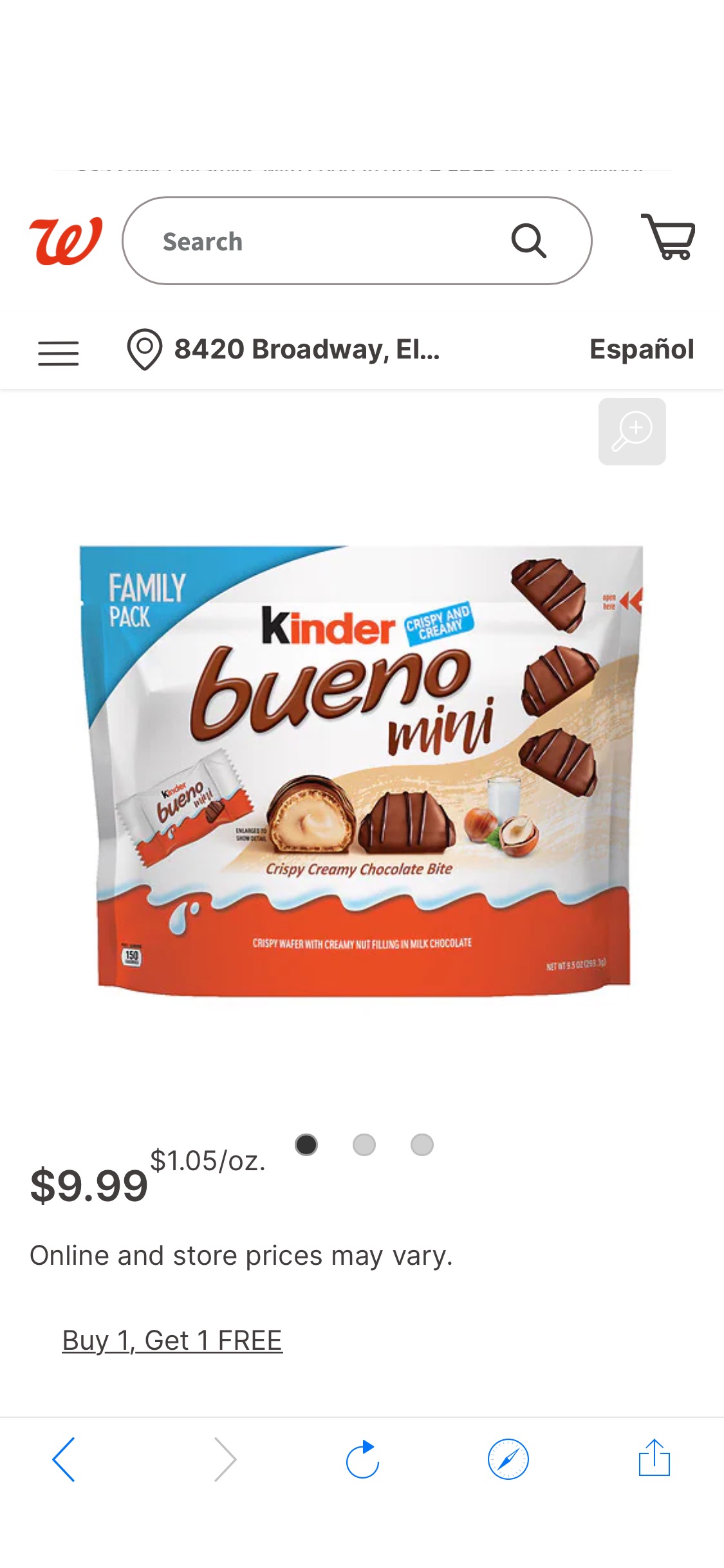 Kinder Bueno Minis Family Pack 巧克力