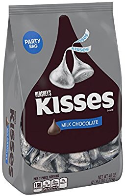 HERSHEY'S KISSES 牛奶巧克力，40 oz.
