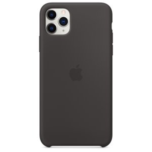 Apple Silicone Case (for iPhone 11 Pro Max) - Black