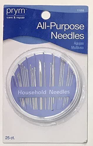 Prym Assorted Household Compact All-Purpose Needles, 25
