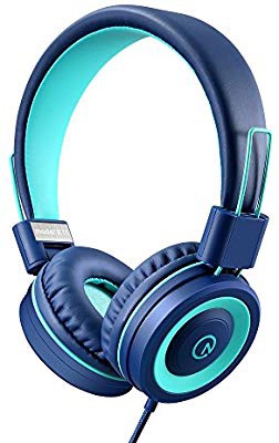 Amazon.com: Kids Headphones - noot products K11 Foldable Stereo Tangle-Free 儿童耳机
