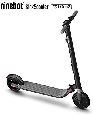 Amazon.com : Segway Ninebot ES1 Gen2 Folding Electric Kick Scooter, Dark Grey (2019 Version) : Sports & Outdoors 电动滑板车