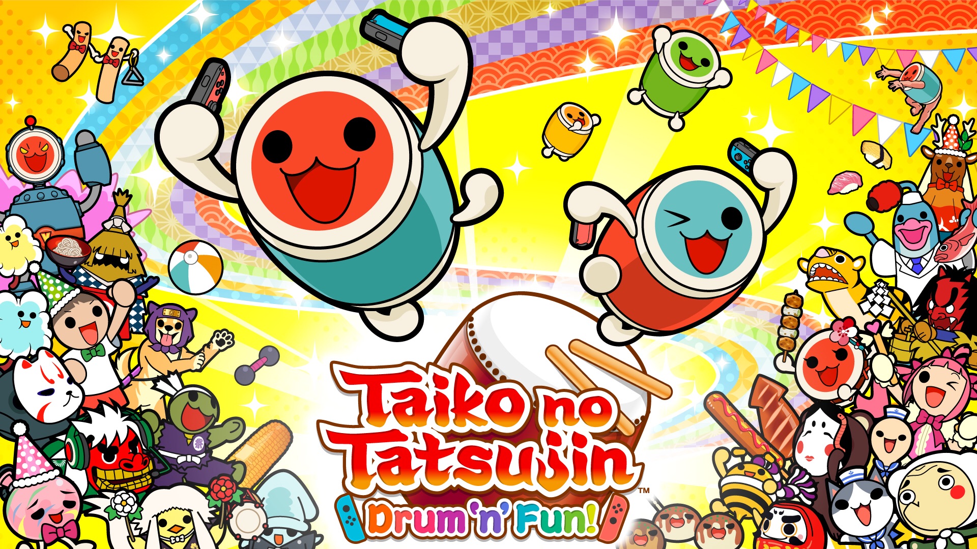 太鼓达人Taiko no Tatsujin: Drum 'n' Fun! for Nintendo Switch - Nintendo Game Details