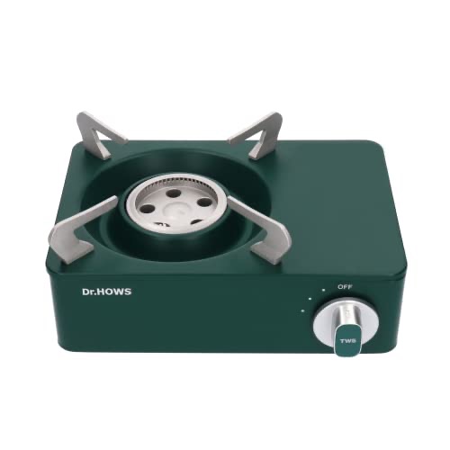 Amazon.com: Dr.Hows Twinkle Mini Camping Stove Burner - Portable Butane Stove for Camping, Picnic, Outdoor - Single Burner Camp Stove with Carrying Case - Green : Sports & Outdoors