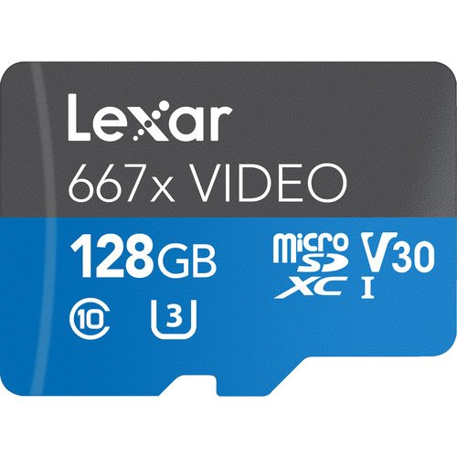 128GB Professional 667x microSDXC 存储卡