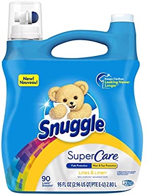Amazon.com: Snuggle SuperCare 清香柔顺剂95 Ounce, 90 Loads: Health & Personal Care