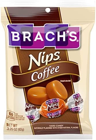 Amazon.com : Brach's Nips Coffee Flavored Hard Candy, 3.25oz, Pack of 12 : Hard Candy : Grocery & Gourmet Food