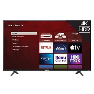 TCL S435 50" 4K Roku TV 超高清智能电视 50S435