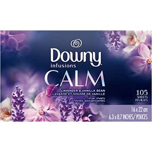 Downy Infusions Fabric Softener Dryer Sheets 105 count