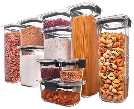 1994254 Brilliance Pantry Airtight Food Storage Container BPA free Plastic, Set