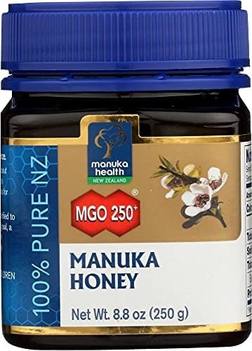 Manuka Health - MGO 250+ Manuka Honey, 100% Pure New Zealand Honey, 8.8 oz (250 g)
