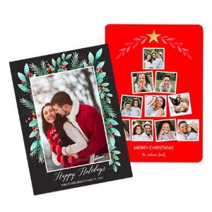 Set of 6 5x7 Premium Photo Cards