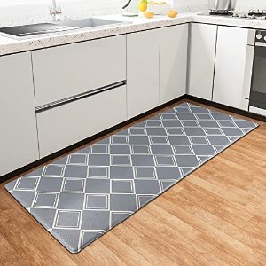 Kitsure Kitchen Rug, Waterproof & Non-Slipping Kitchen Mat for Floor