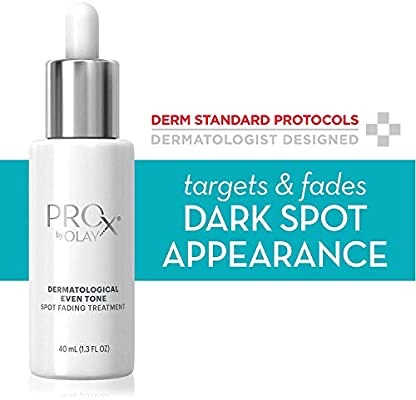 Amazon.com: ProX by Olay Dermatological Anti-Aging Even Tone Spot Fading Treatment, 1.3 oz: Beauty淡斑白瓶