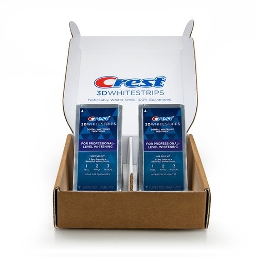 Crest 3DWhitestrips Professional Effects Teeth Whitening Strips – Value Pack
