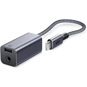 ESR 2-in-1 USB C to 3.5mm Headphone Adapter