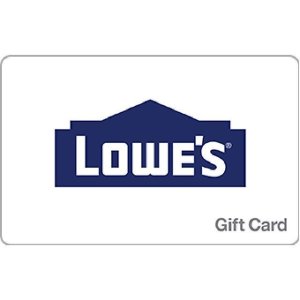 $45 Lowe s 礼卡九折