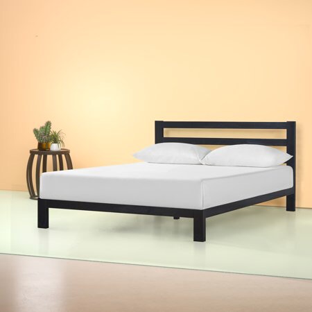 Zinus Arnav Modern Studio 10" Metal Platform Bed with Headboard, Multiple Sizes - Walmart.com铁架床