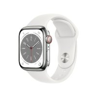 Apple Watch Series 8 蜂窝版 不锈钢 41mm S/M 智能手表