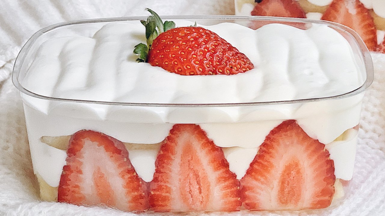 ㊙️🍓草莓控冲鸭‼️火遍ins🔥的草莓盒子蛋糕