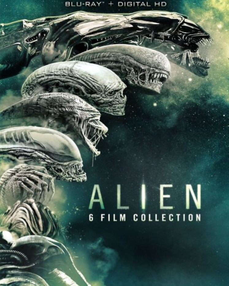 Best Buy《Alien: 6 Film 异形进化》套装6碟Blu-ray + Digital 限量光盘套装