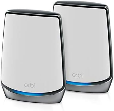 Amazon.com: NETGEAR Orbi Whole Home Tri-band Mesh WiFi 6 System (RBK852) – Router with 1 Satellite Extender | Coverage up to 5,000 sq. ft., 100 Devices | AX6000 (Up to 6Gbps) : Electronics