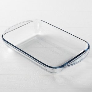 Anchor Hocking 9" x 13" Clear Glass Pan, Casserole Baking Dish