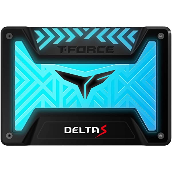 Amazon.com: TEAMGROUP T-Force Delta RGB SSD 1TB 2.5 inch SATA III 3D NAND Internal Solid State Drive (5V RGB Header) - Black: Computers & Accessories.  电脑固态硬盘