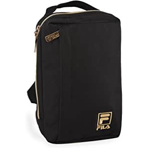 $16 Fila 挎包, Black/Gold, One Size : Clothing, Shoes & Jewelry