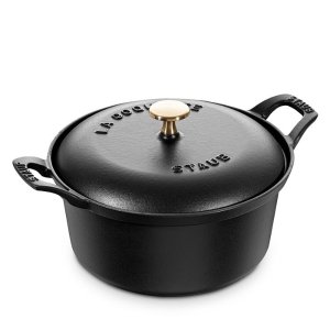 $129.99 Staub 2.75 Quart 鑄鐵圓鍋