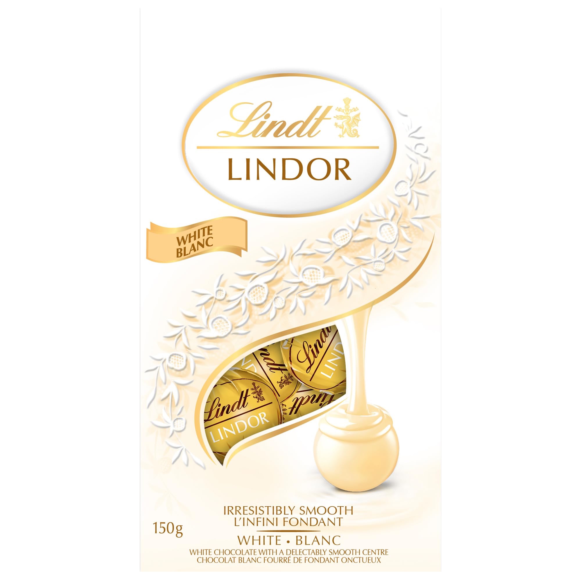 Lindt LINDOR White Chocolate Truffles, 150-Gram Bag : Amazon.ca: Grocery & Gourmet Food