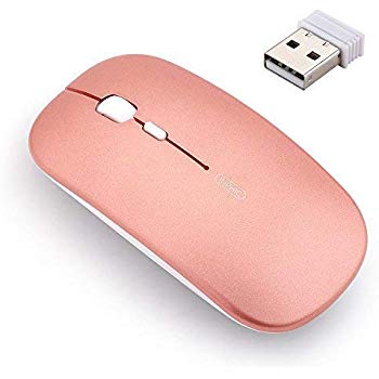 粉紅無線滑鼠