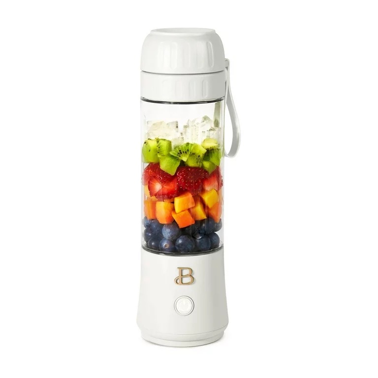 Beautiful Portable to-Go Blender 2.0, 70 W, 16 oz, White Icing by Drew Barrymore - Walmart.com
