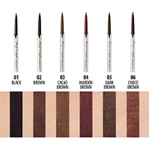 $9 Amazon.com : CLIO Sharp So Simple Waterproof Pencil Eye Liner (02 BROWN, Single) : Beauty 黑色棕色都打折