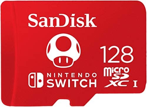 Amazon.com: SanDisk 128GB microSDXC UHS-I-Memory-Card 储存卡 for Nintendo-Switch - SDSQXAO-128G-GNCZN: Computers & Accessories