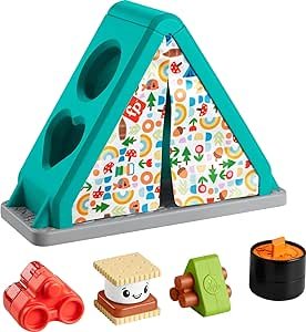 Fisher-Price Shape Sorter S’More Shapes Camping Tent