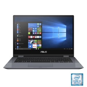 ASUS VivoBook Flip 14" 2-in-1 Laptop (i3-8145U, 4GB, 128GB)