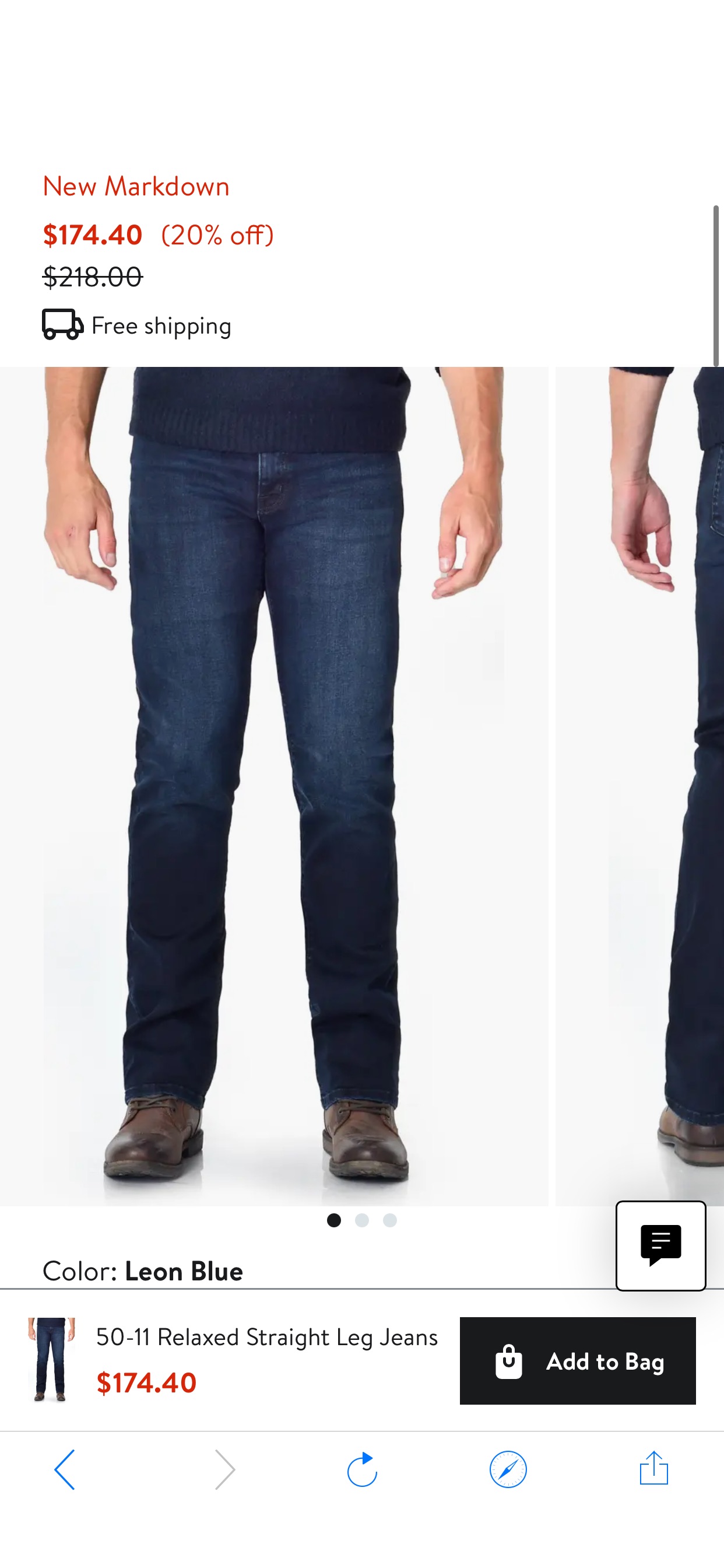 Fidelity Denim 50-11 Relaxed Straight Leg Jeans | Nordstrom