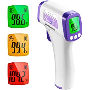 Amazon.com: Infrared体温计 Forehead Thermometer for Adults, Non Contact