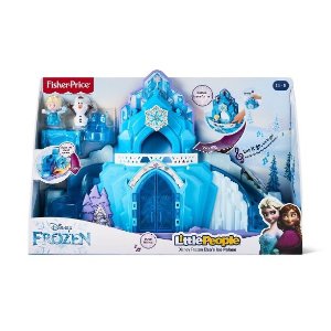 $23.99 Fisher-Price Little People Disney Frozen Elsa s Ice Palace 费雪冰雪奇缘冰城堡