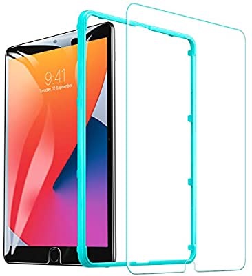 Amazon.com : ESR Tempered-Glass Screen Protector for iPad 8 (2020)/iPad 7 (2019)/iPad Air 3/iPad Pro 10.5 [Easy Installation Frame] [Scratch-Resistant], 1 Pack : Camera & Photo