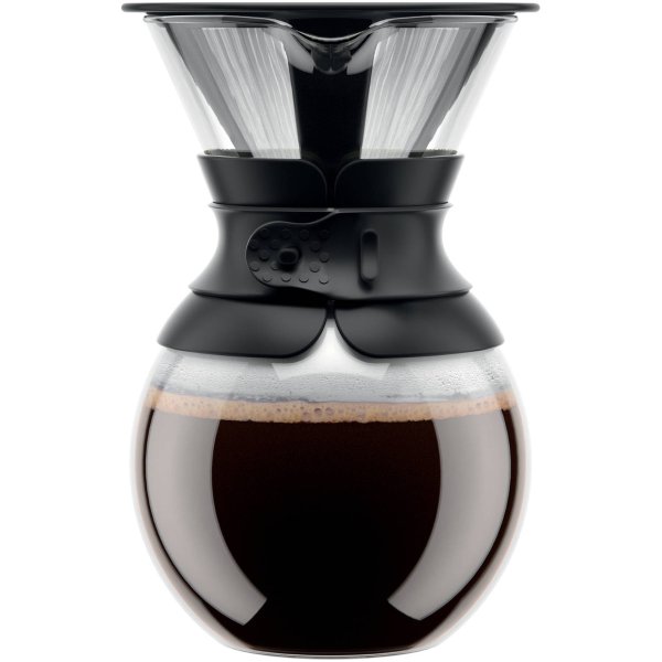 BODUM Pour Over Coffee Maker with Permanent Filter, 34 Ounce