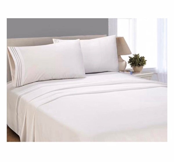 Better Homes and Gardens Luxury Microfiber Embroidered Sheet Set