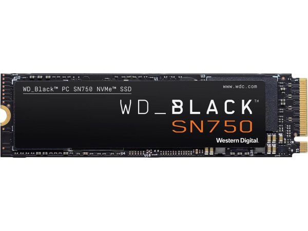 Western Digital WD BLACK SN750 NVMe M.2 2280 500GB