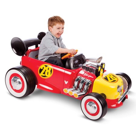 Disney Mickey Roadster Racer 6-V电动骑行赛车