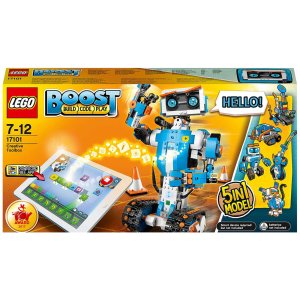 LEGO Boost机器人编程玩具盒17101 寓教于乐 孩子爱不释手