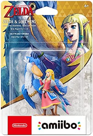 Nintendo Amiibo - Zelda & Loftwing - The Legend of Zelda: Skyward Sword HD - Nintendo Switch : Video Games塞尔达传说天空之剑amiibo