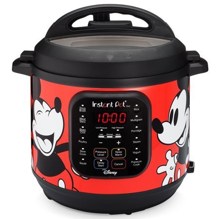 Duo 7-in-1 Electric Pressure Cooker 6Qt, Disney Mickey Mouse – Red
