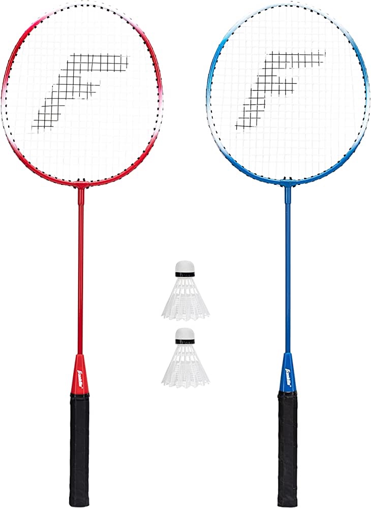 Amazon.com: Franklin Sports Badminton Racket + Birdie Set - Replacement Badminton Equipment for Kids + Adults - 2 Player - 4 Player Badminton Racket Sets : Everything Else